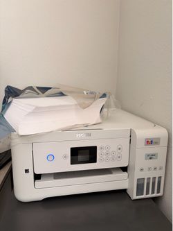 All in One HP Printer + A4 papers + extra ink