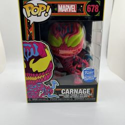 Funko Pop! Black Light Carnage - Funko Shop Exclusive 678 