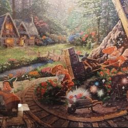 Disney's Snow White And The Seven Dwarfs Wall Art