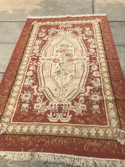Wool Killim area rug