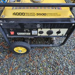 Champion 3500 Generator 