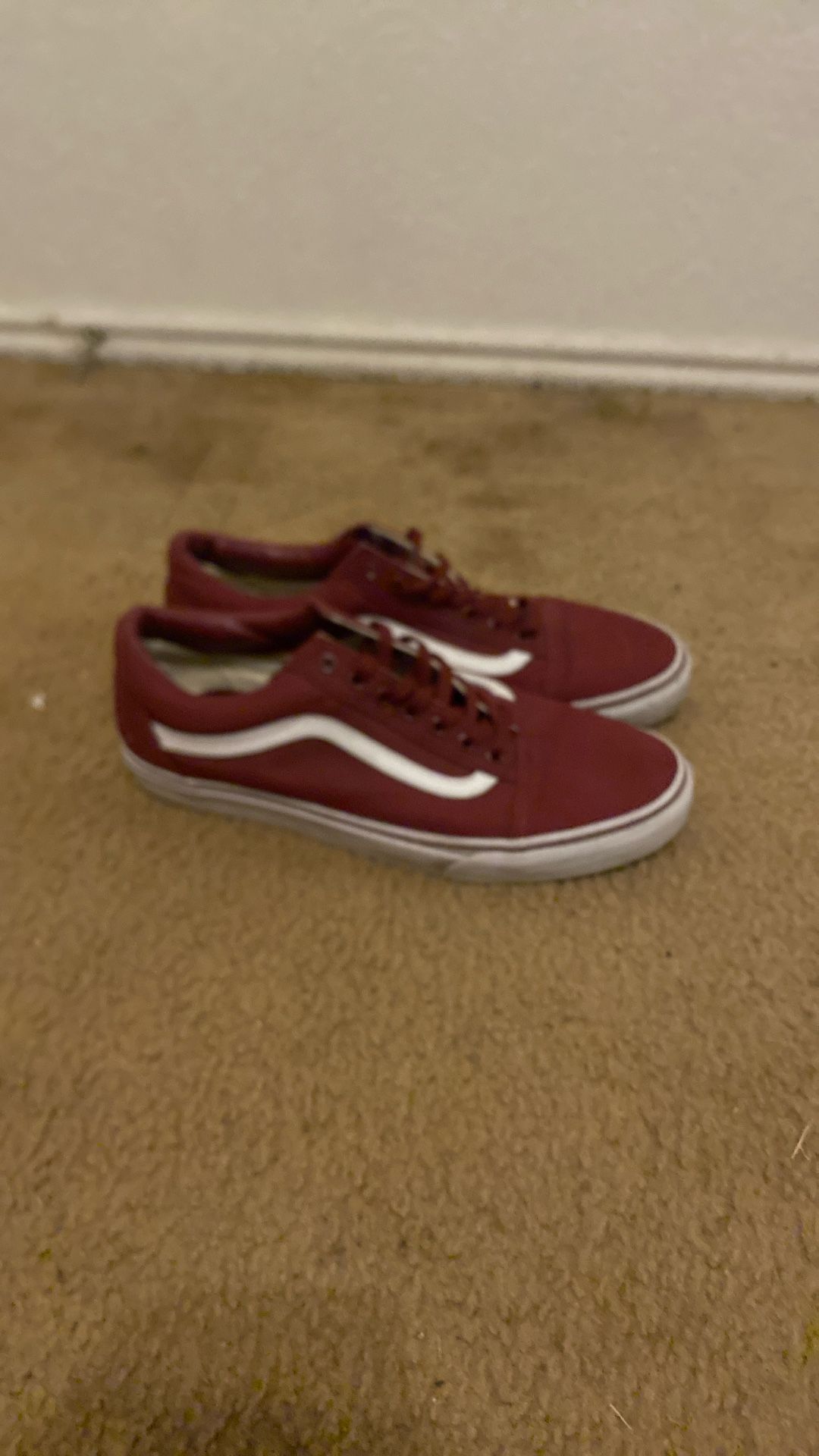 Vans Sz 13 Burgundy