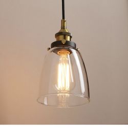 New Pendant Ceiling Lamp Whit Lightbulb  ( Only One ) 