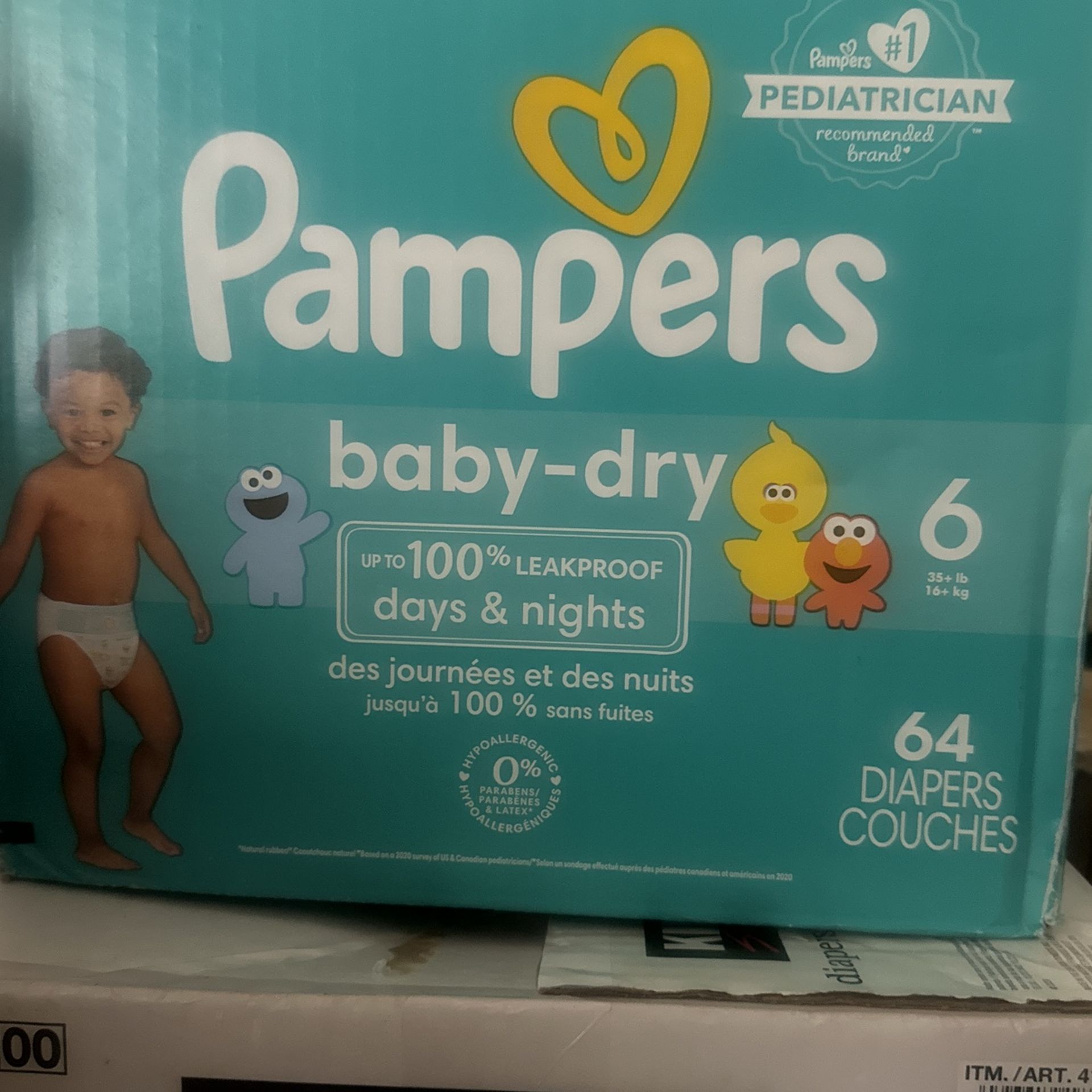 Pampers Size 6 Diapers