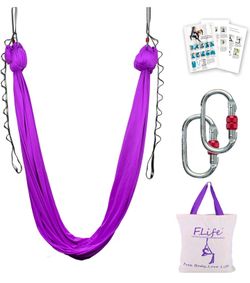 Yoga Aerial Yoga Swing / Hammock Kit – Complete Set — $40