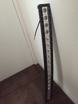 Curved led light bar