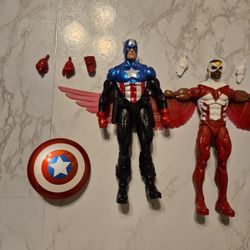 Captain America 3 Pack Marvel Legends 