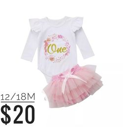 Birthday 🎂outfit "One" 2pc