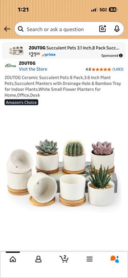 New planters set