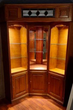 Wooden bar