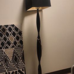 Tall Black Floor Lamp