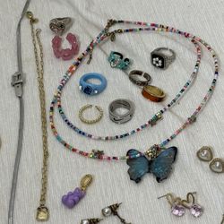 $2-$20 Each Set Ear Ring Neckless Rring