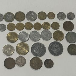 Vintage Foreign Coins