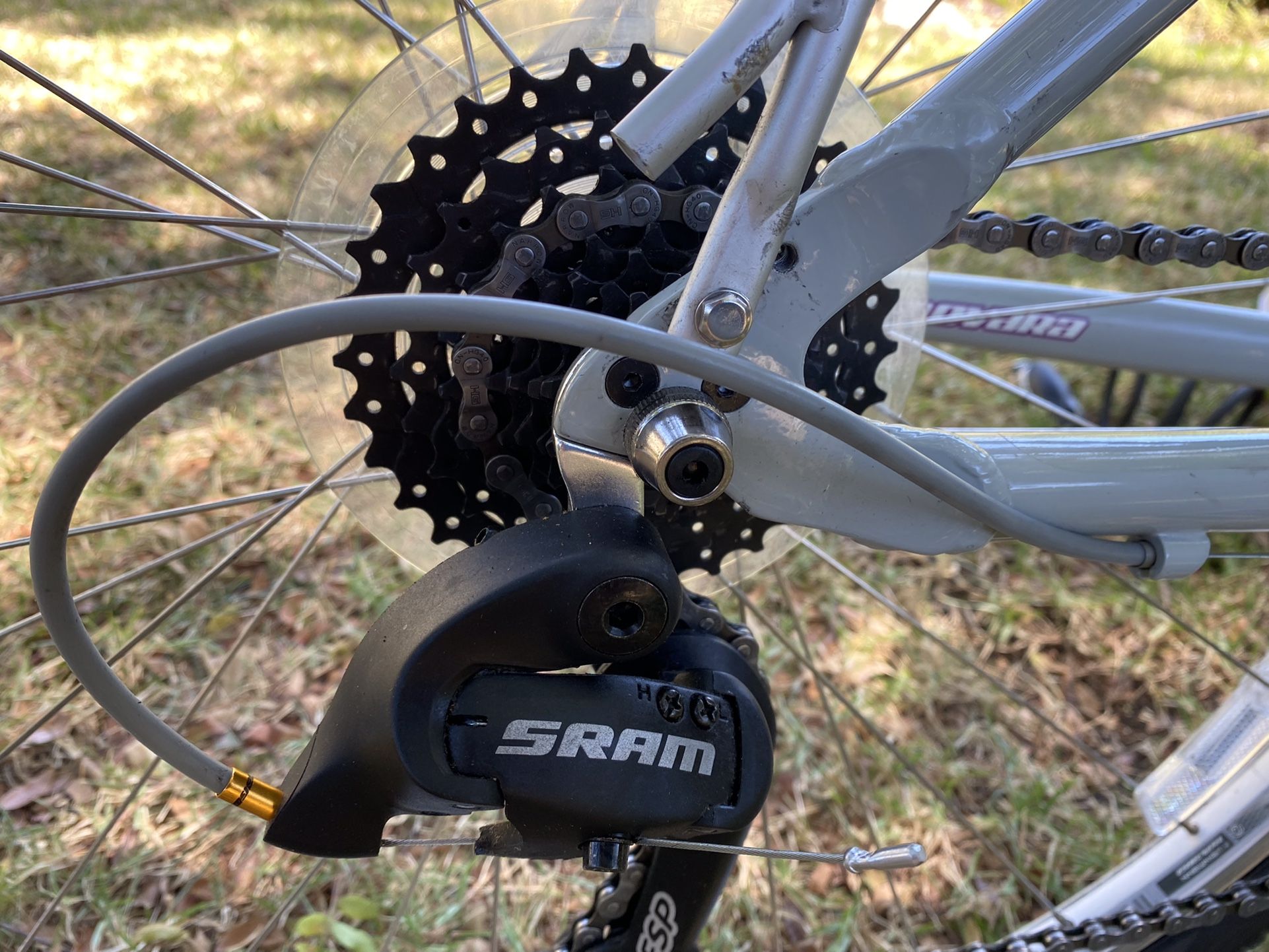 REI Women’s Novara Mia Bicycle, Plus Panniers, Rack, And Lock for Sale