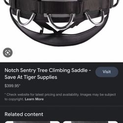 Notch Tree Saddle 