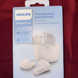 Philips True Wireless Bluetooth Earbuds 