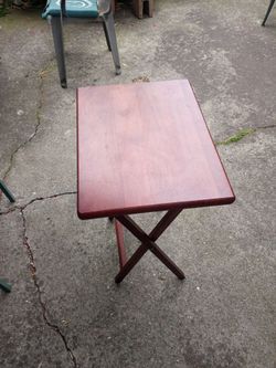 TV Tables with stand solid wood  Set of 2