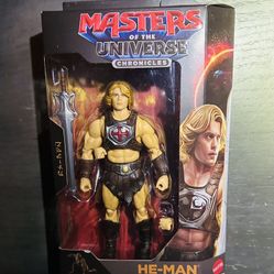 Masters of the Universe Chronicles He-Man Action Figure NEW SEALED