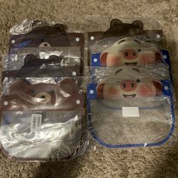 Kids Face Shields 5 Pack