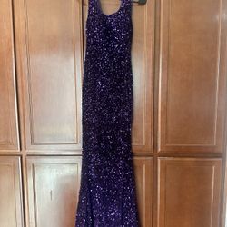 Brand New Long Purple Dress