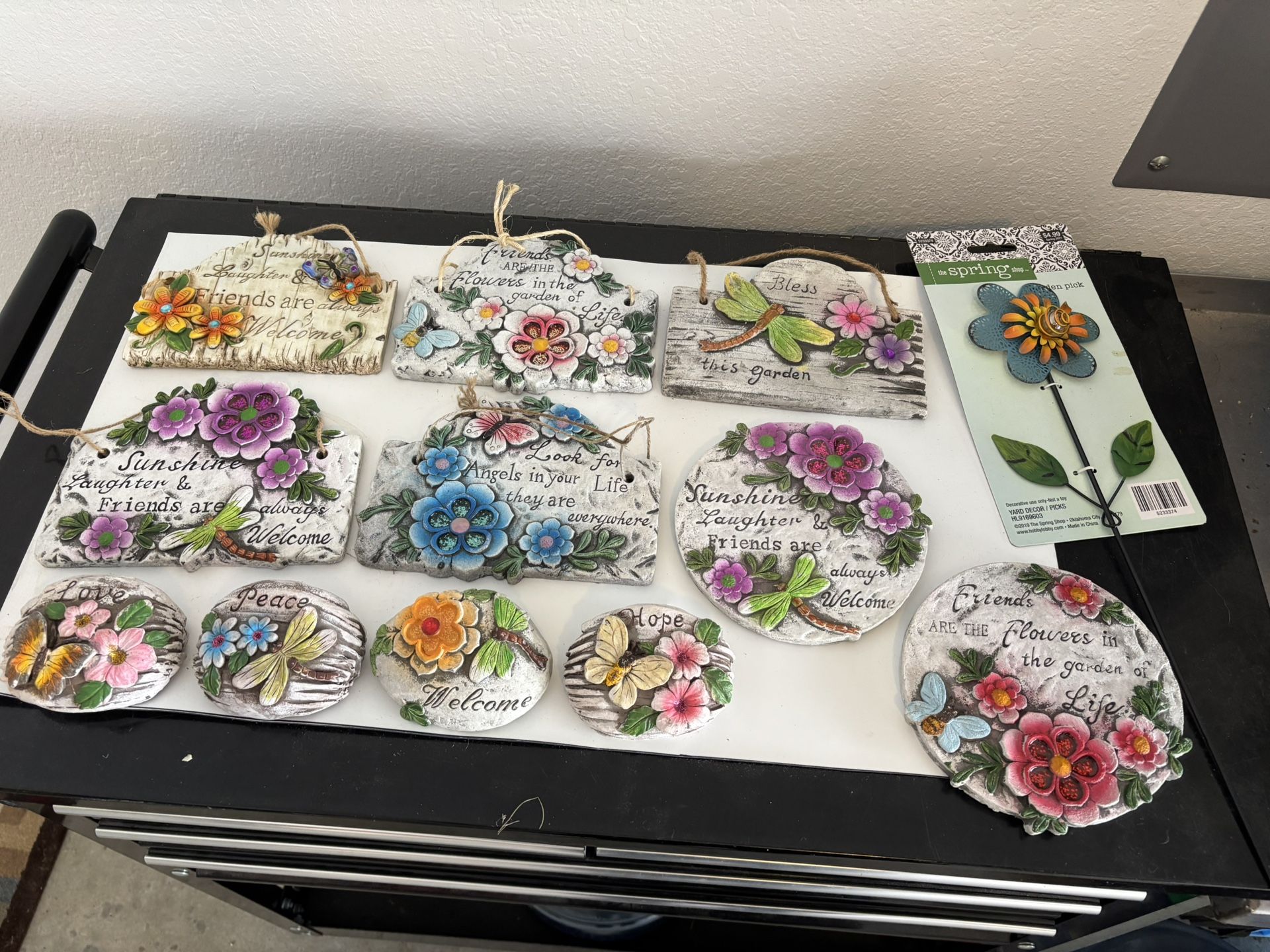 Beautiful Beaded Inspired Yard Decor