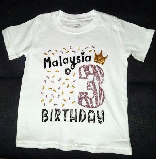 Custom Kids Birthday Tshirts