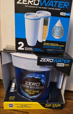 Zero Water Pitcher and Filters