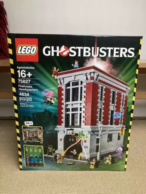 LEGO Ghostbusters 75827 Firehouse Headquarters 4634 Peaces NEW and Unopened