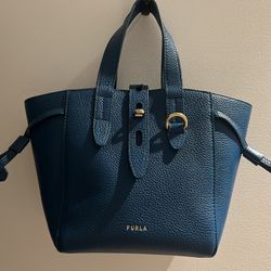 FURLA Net Mini Tote Leather Bag
