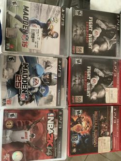 Play Station  3 Games