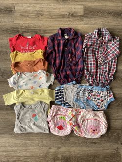 Toddler Top and Underwear- 16 Pieces 