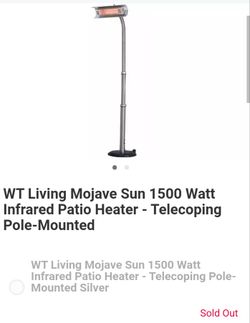 Outdoor  1500watt Heater Like New!!! 