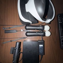 PS VR1 Bundle With Ps5 Adapter *Amazing Condition* PRICE NEGOTIABLE