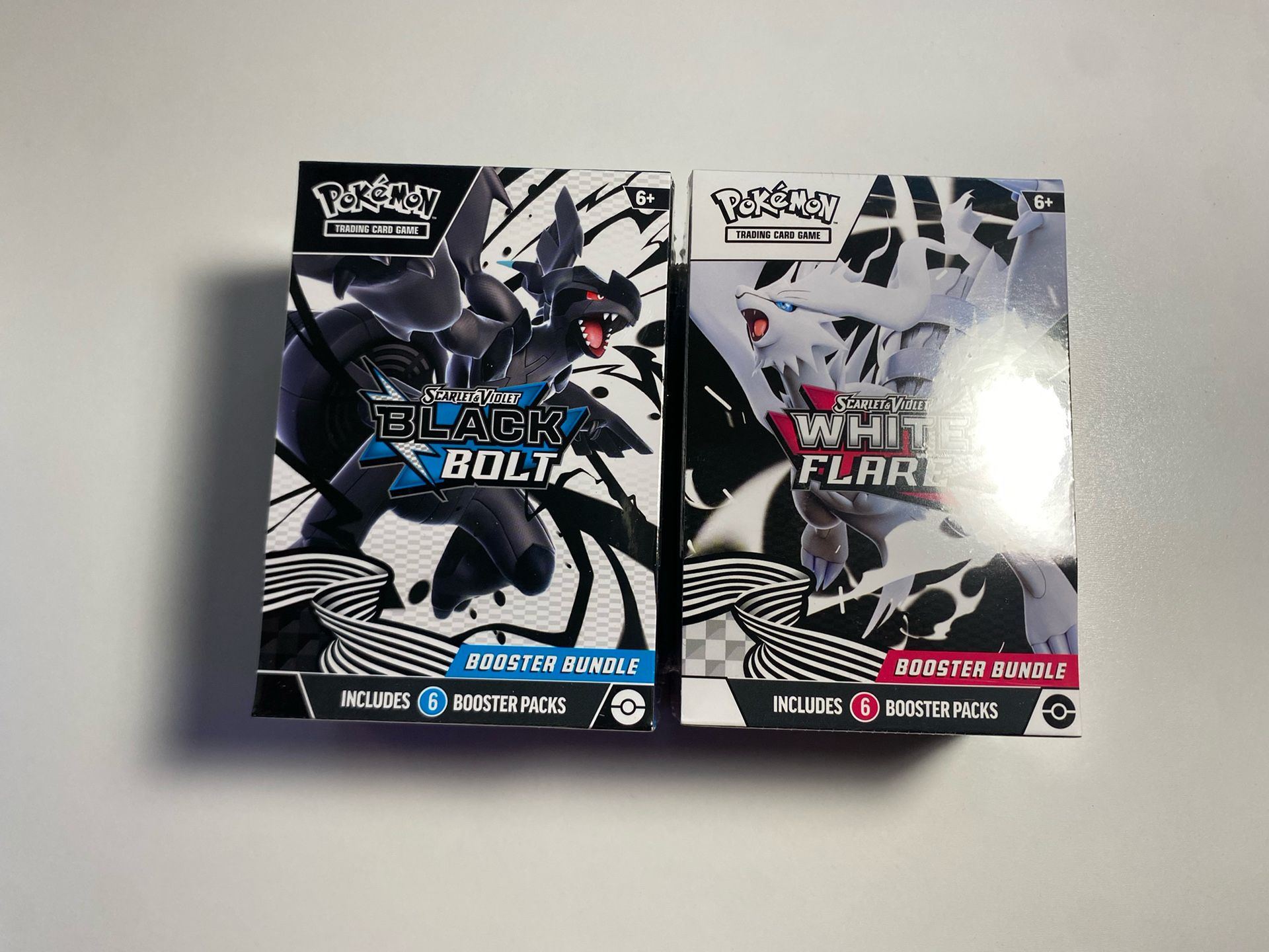 Black bolt & White Flare Booster bundle Pokemon