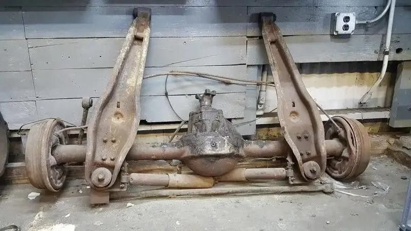 1958 Ford Thunderbird Original 9 inch Rear End Differential Rear Axle Coil Springs
