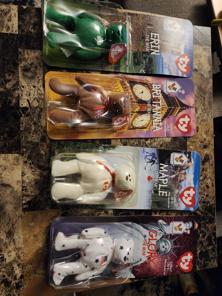 1997-98 McDonald's Beanie Baby Vintage Collectibles (Still Boxed)