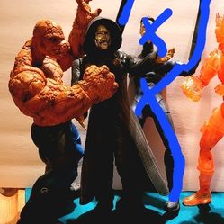 THE THING, HUMAN TORCH & DOOM!!