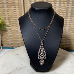 J. Crew Vintage Necklace With Pendant