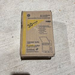 GE Air Conditioner Disconnect 30amps TF30RCP