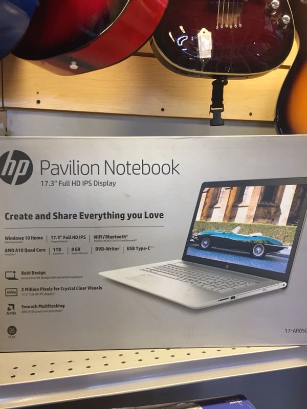 Hp Pavilion Notebook 17.3” Full HD IPS Display Model 17AR050WM 1TB