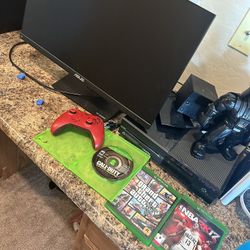 Gaming Monitor With Xbox One
