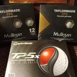 TAYLORMADE TP5X  GOLFBALLS 3 Boxes Of 12