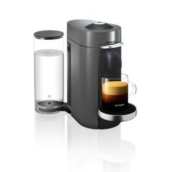 Nespresso Machine - VertuoPlus Deluxe Titan *GENTLY USED, LIKE NEW*
