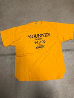 Lakers 2009 Title Run/Championship Shirt (XL)