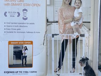 Dreambaby Liberty Auto close Security Gate With Smart Open Feature 29.5-32