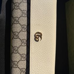 Gucci Marmont Continental Wallet GG Coated Canvas and Leather