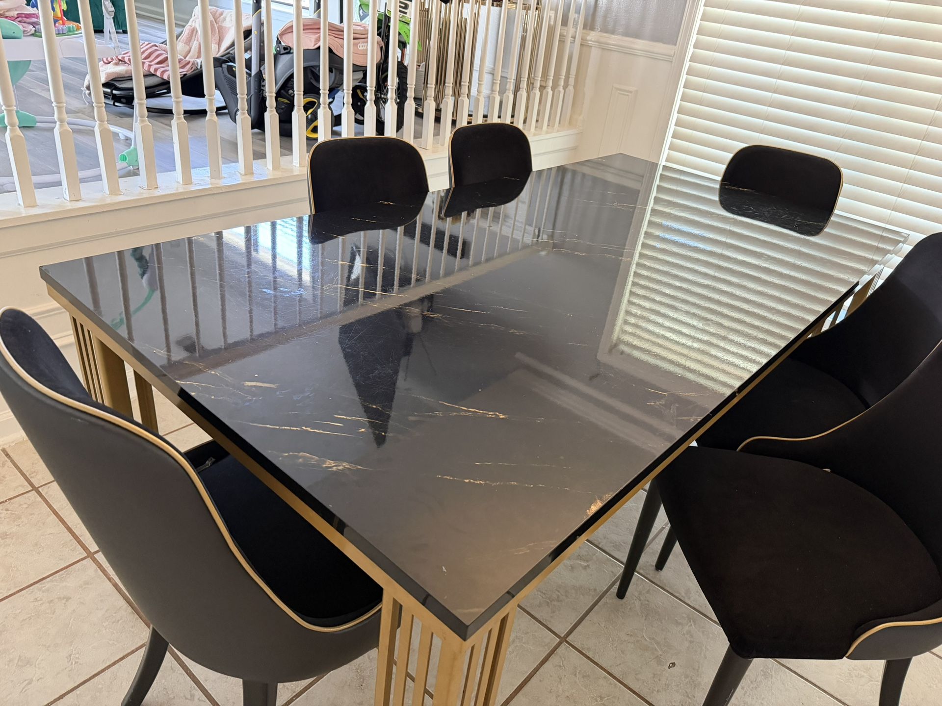 Couch And Dining Table 