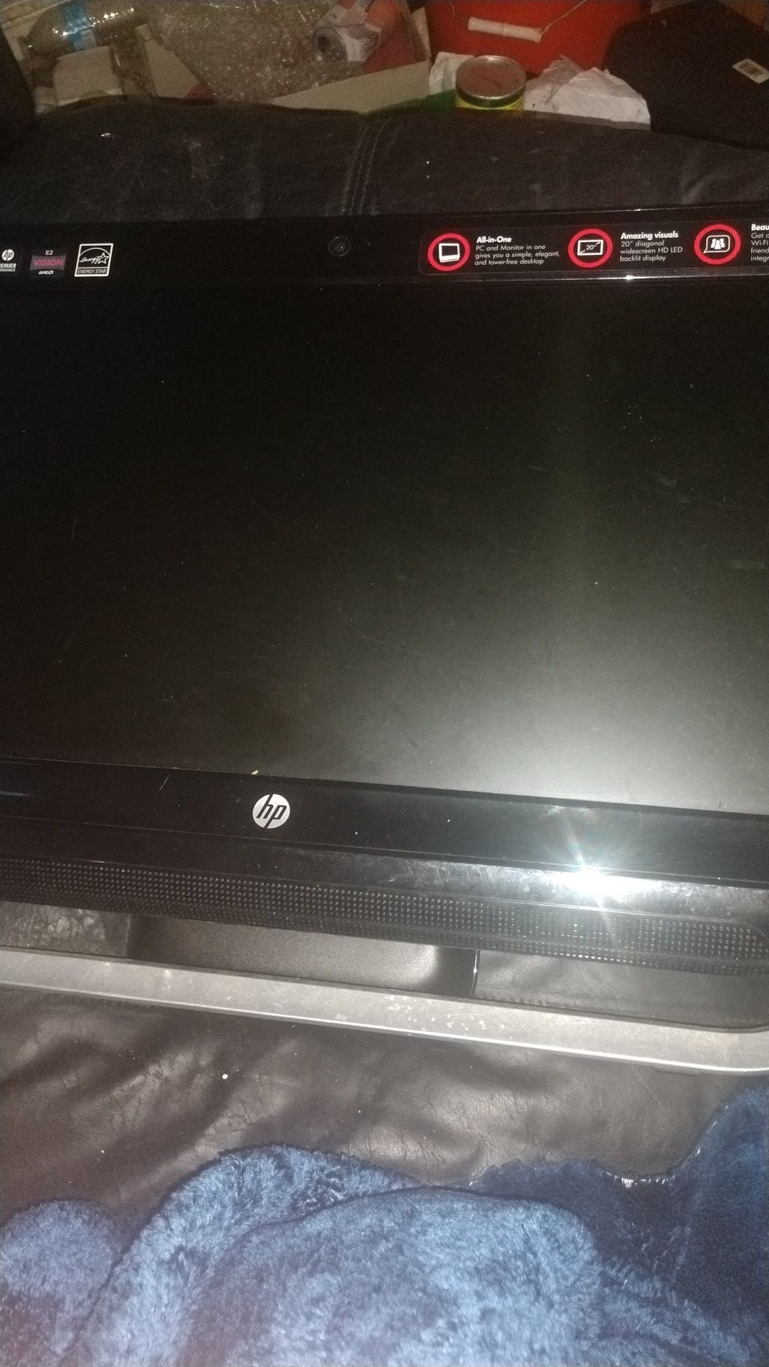 HP Computer with movies and games