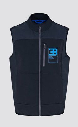 Bugatti Navy Blue Full-Zip Vest size XL Men’s