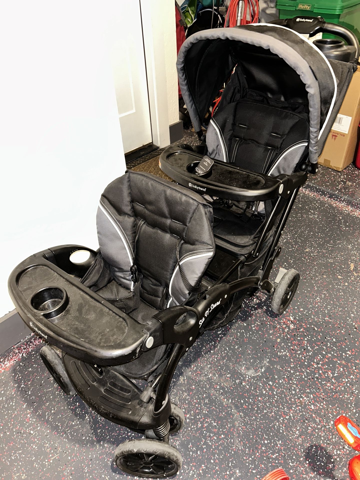Sit N Stand Double Stroller